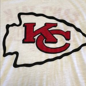 PINK Victoria's Secret Tops - Chiefs T PINK Victoria's Secret Tops - Chiefs T